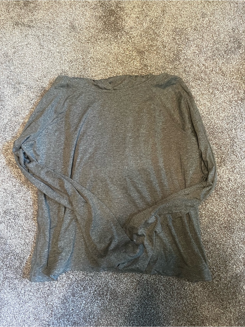 Head Lightweight Grey Long-Sleeve Women's Top
